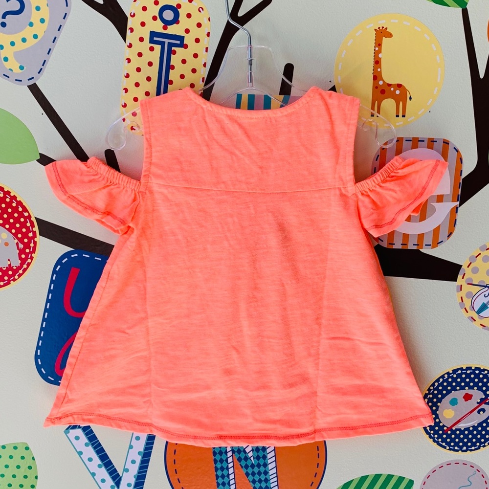 Gymboree Cold Shoulder Top Sizes 3T-5T NWT - Picture 5 of 5